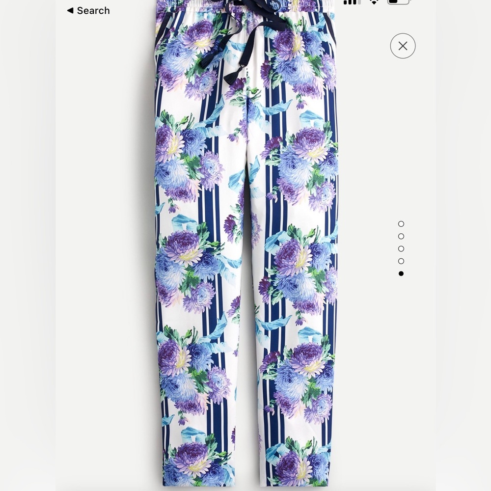 Jcrew Drapey pull on pants